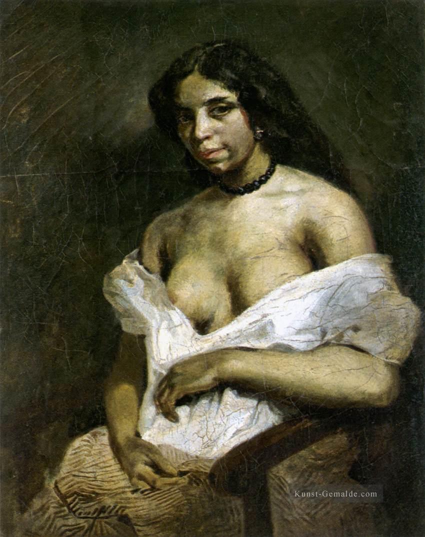 Aspasia romantische Eugene Delacroix Ölgemälde